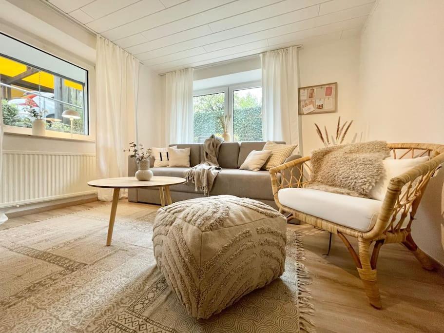 Stadt-Oase - Kostenlos Parken, Ruhig, Kliniken, Gop, Bali-Therme, Boxspringbett Bad Oeynhausen Luaran gambar